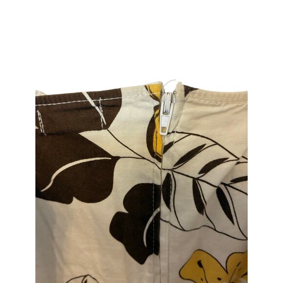 Y2K Ruby Rox Yellow Brown Babydoll Floral Flower Cami Dress Juniors 9 / Small - Picture 7 of 7